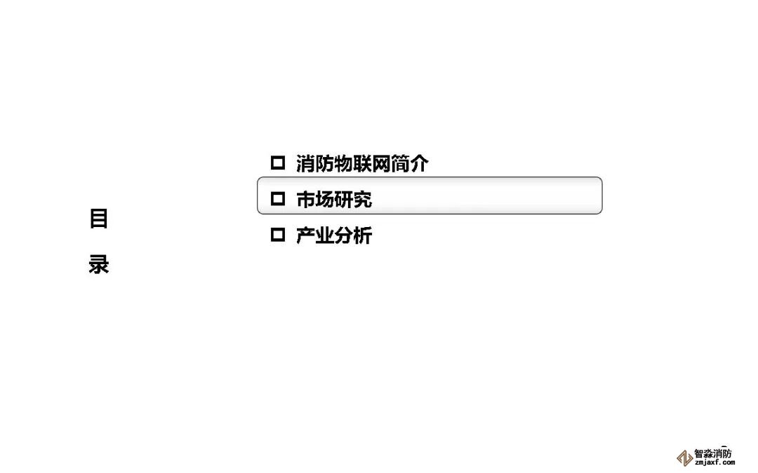 目錄消防市場研究
